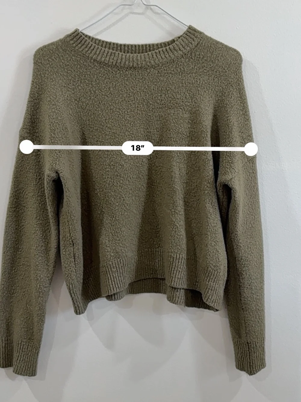 Olive Crewneck Sweater